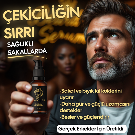 JAGGUER - Saç Sakal Bakım Serumu - 30 Ml