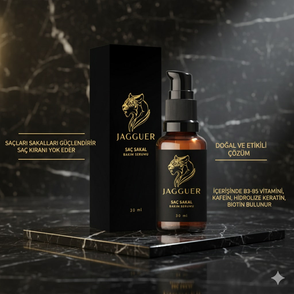 JAGGUER - Saç Sakal Bakım Serumu - 30 Ml