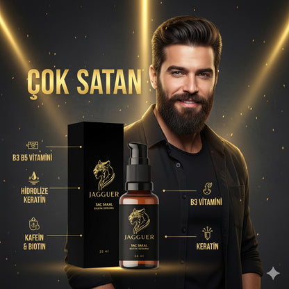 JAGGUER - Saç Sakal Bakım Serumu - 30 Ml